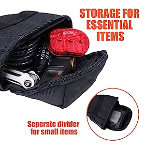 Bicycle Strap-On Bike Saddle Bag (3)