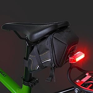 Bicycle Strap-On Bike Saddle Bag (4)