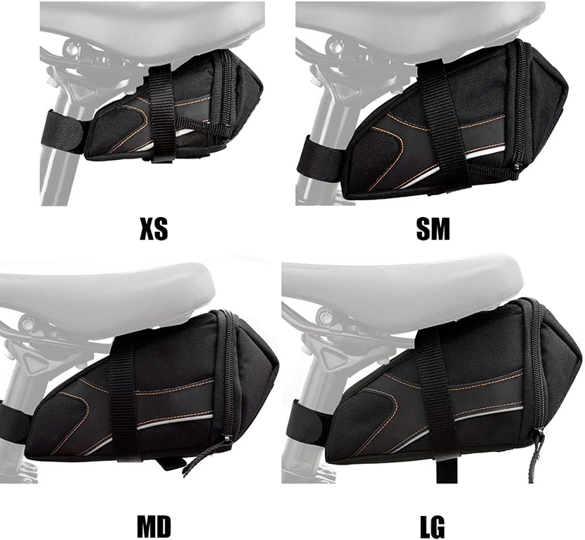 Bicycle Strap-On Bike Saddle Bag (6)