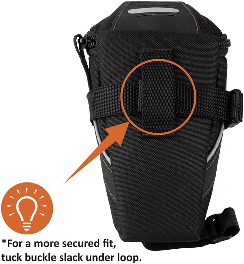 Bicycle Strap-On Bike Saddle Bag (8)