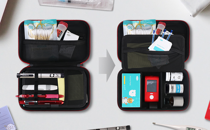 Diabetic Supplies Travel Case (10)