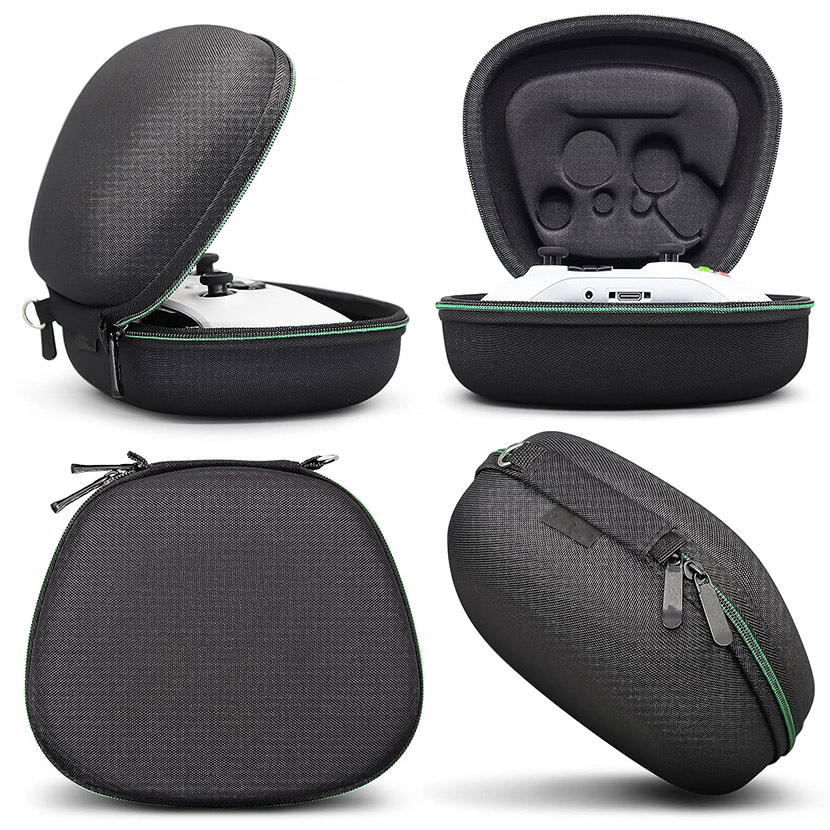 Protective Case Compatible with Xbox Series XS or Core Wireless Controller, Travel Carrying Bag Storage Case Controller Holder Home Safekeeping, Black (6)